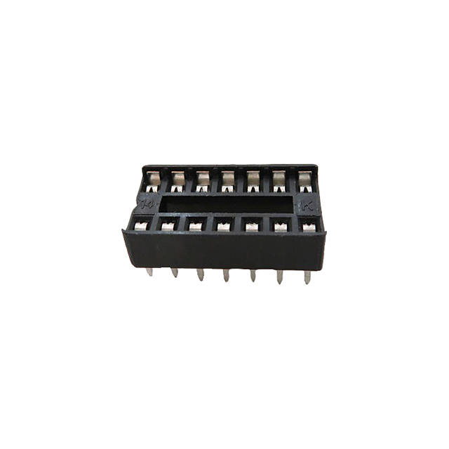 IC SOCKET, DIP, 14P 2.54MM PITCH