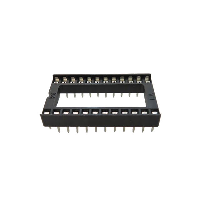 IC SOCKET, DIP, 24P 2.54MM PITCH