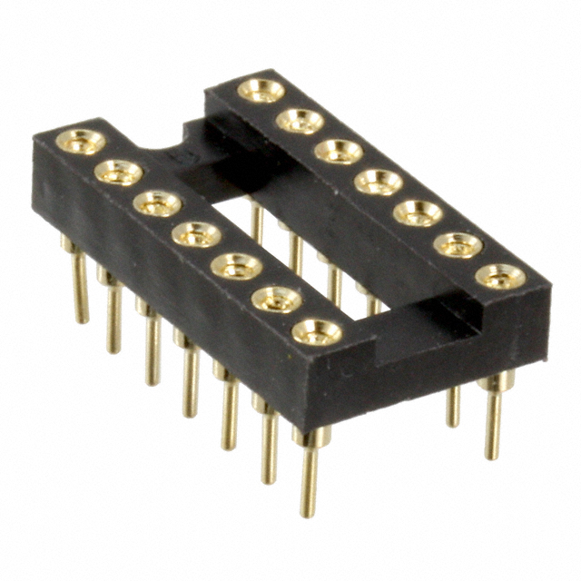 CONN IC DIP SOCKET 14POS GOLD
