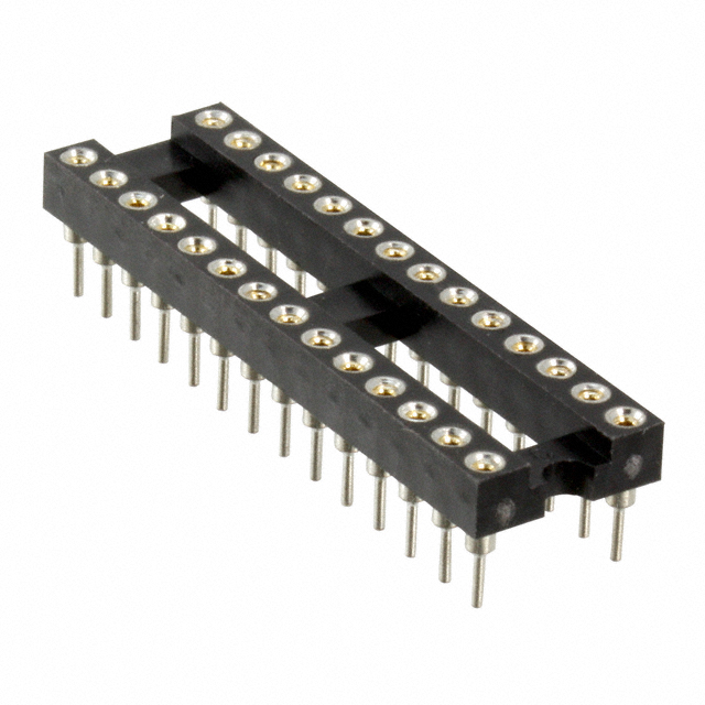 CONN IC DIP SOCKET 28POS TIN
