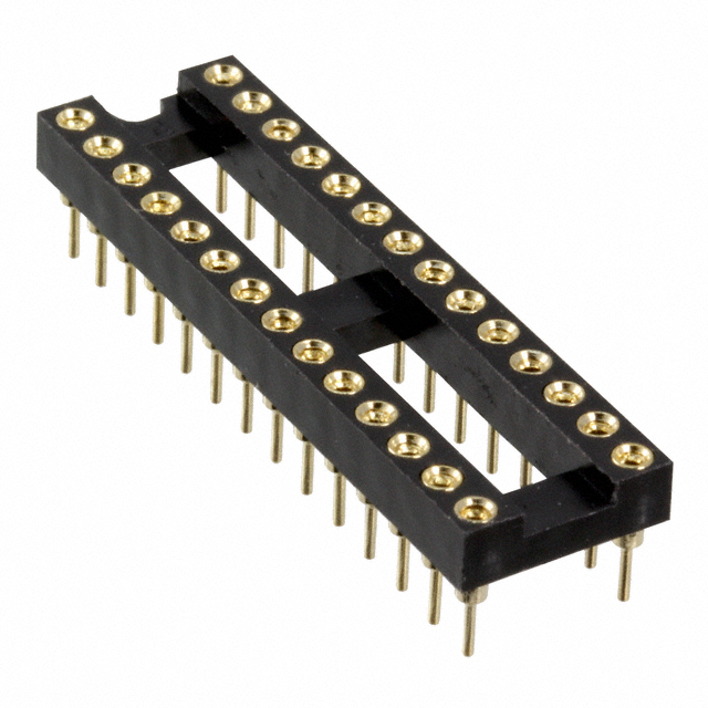 CONN IC DIP SOCKET 28POS GOLD