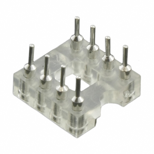 CONN IC DIP SOCKET 8POS GOLD