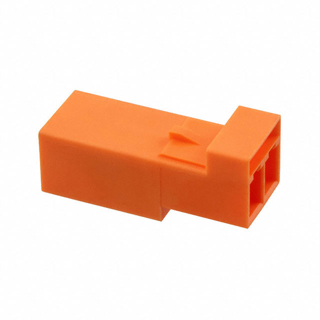 REC, 2P LATCHED POKE-IN WTW CONN
