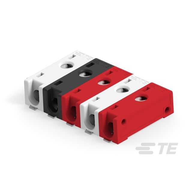 5P MODULAR POKE-IN CONN_WE/BK/RD