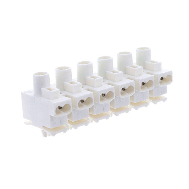 CONN TERM STRIP 6POLE SCREWLESS