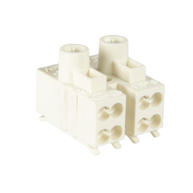 CONN TERM STRIP 2POLE SCREWLESS