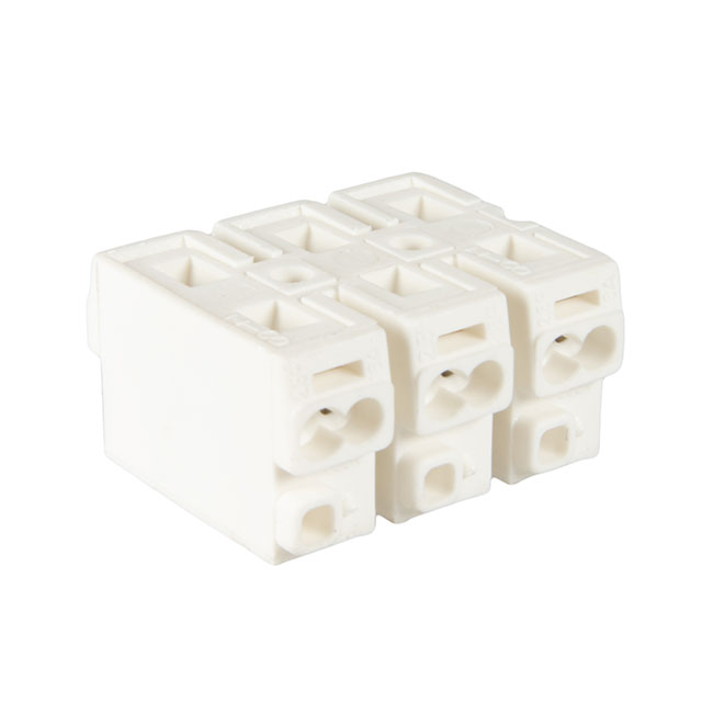 CONN TERM STRIP 3POLE SCREWLESS