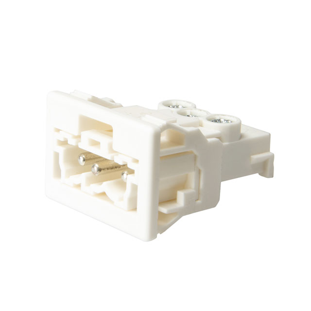 CONN PLUG 3POS SCREW PNLMT