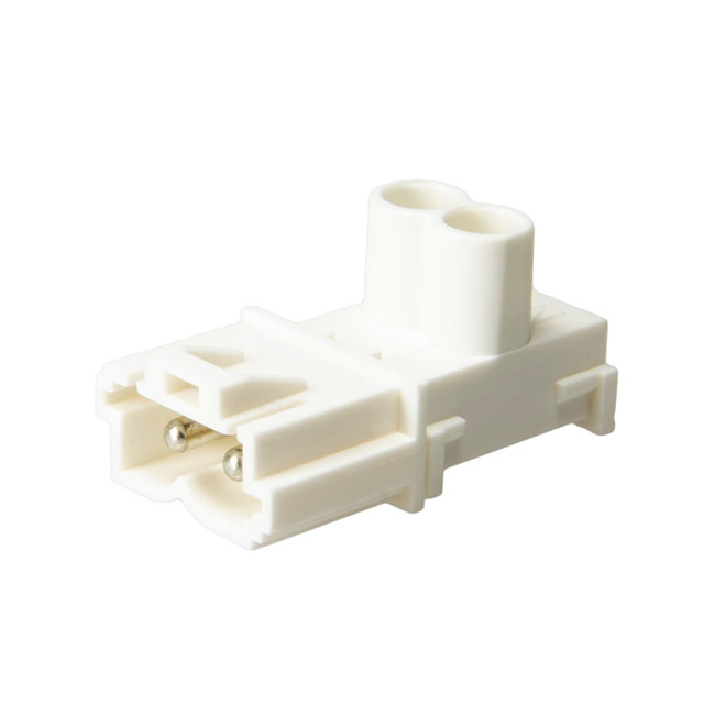 CONN PLUG 2POS SCREW WHT