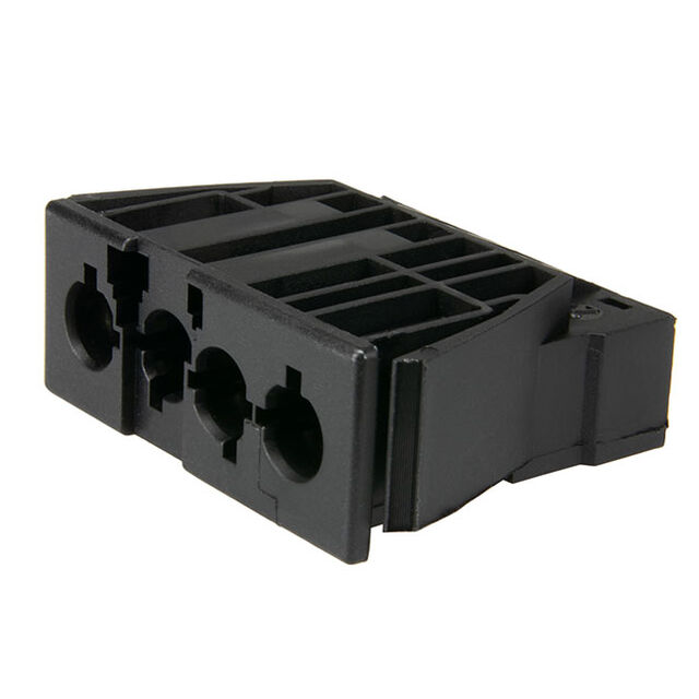 CONN PLUG 4POS CLAMP/SPR PNLMT