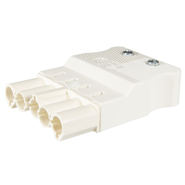 CONN PLUG 4POS SCREW W/STRAIN