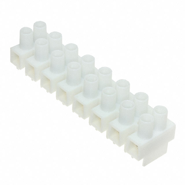 CONN TERM STRIP 8CIRC 0.394"