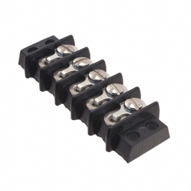 CONN BARRIER STRIP 5CIRC 0.375"