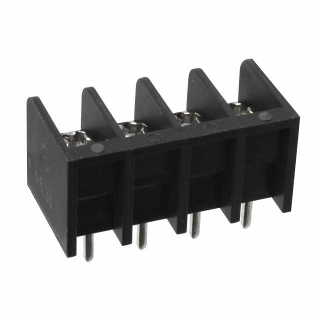 CONN BARRIER STRIP 4CIRC 0.25"