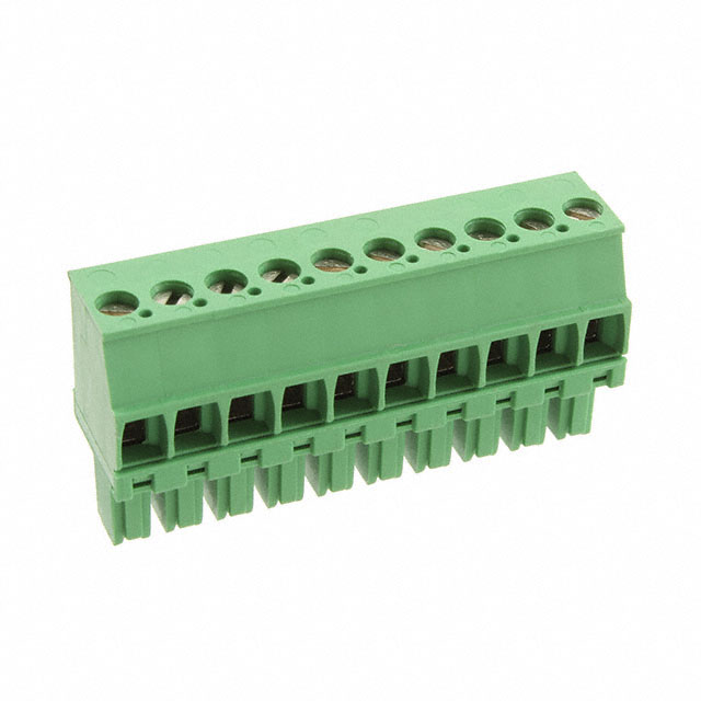 TERM BLOCK PLUG 10POS 3.81MM