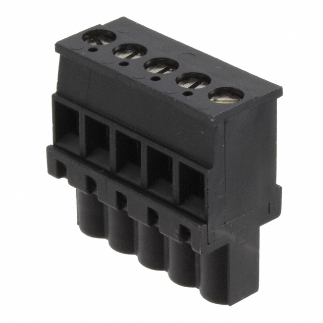 TERM BLOCK PLUG 5POS 5.08MM