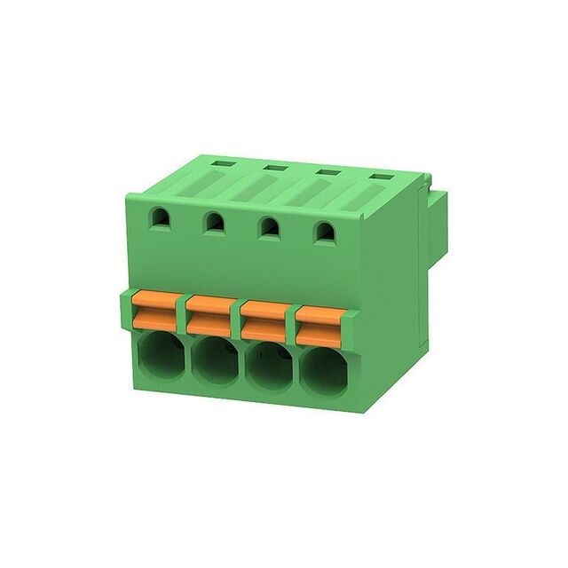 TERM BLOCK PLUG 4POS 3.81MM
