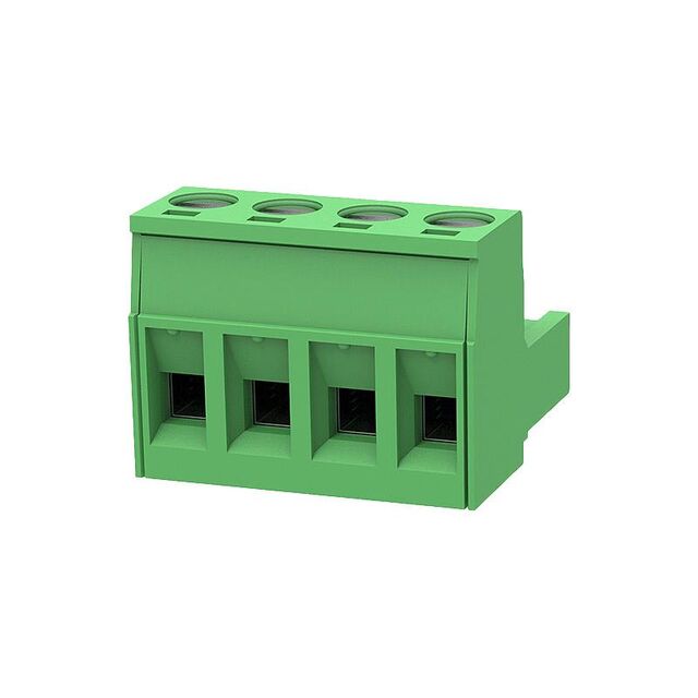 TERM BLOCK PLUG 4POS 5.08MM