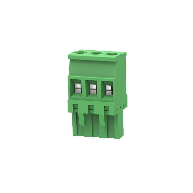 TERM BLOCK PLUG 3POS 5.08MM