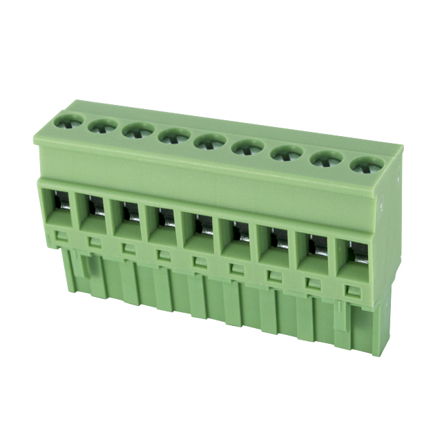 TERM BLOCK PLUG 9POS 5.08MM