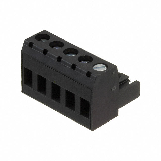 TERM BLOCK PLUG 5POS 5.08MM