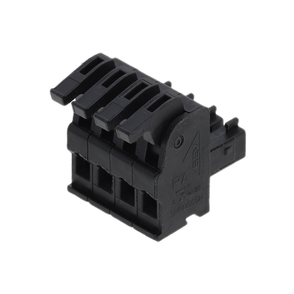 TERM BLOCK PLUG 4POS 3.81MM