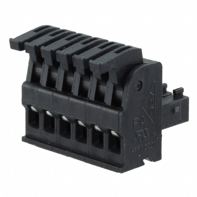 TERM BLOCK PLUG 6POS 3.81MM