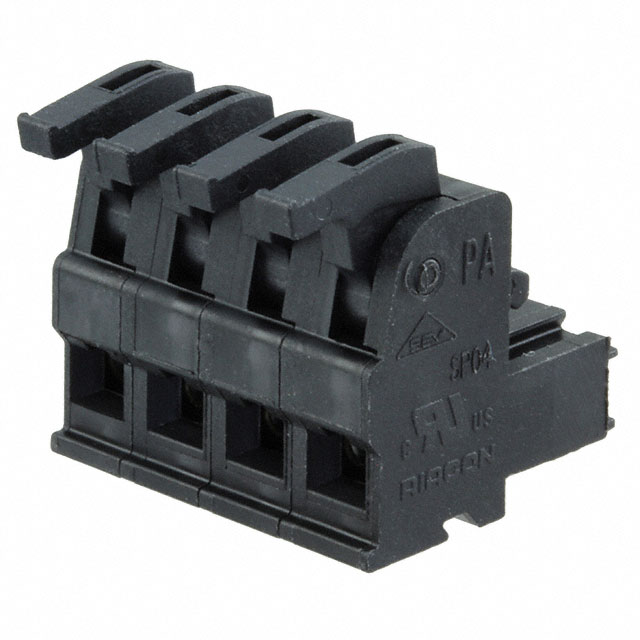 TERM BLOCK PLUG 4POS 5.08MM