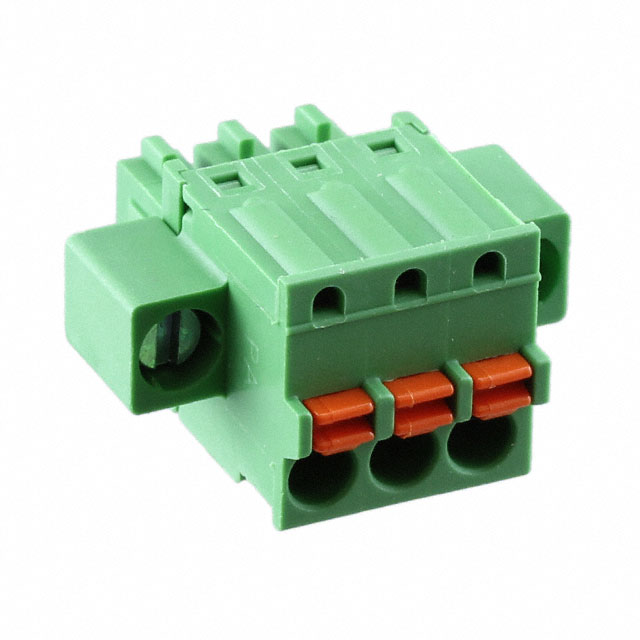 TERM BLOCK PLUG 3POS 3.81MM