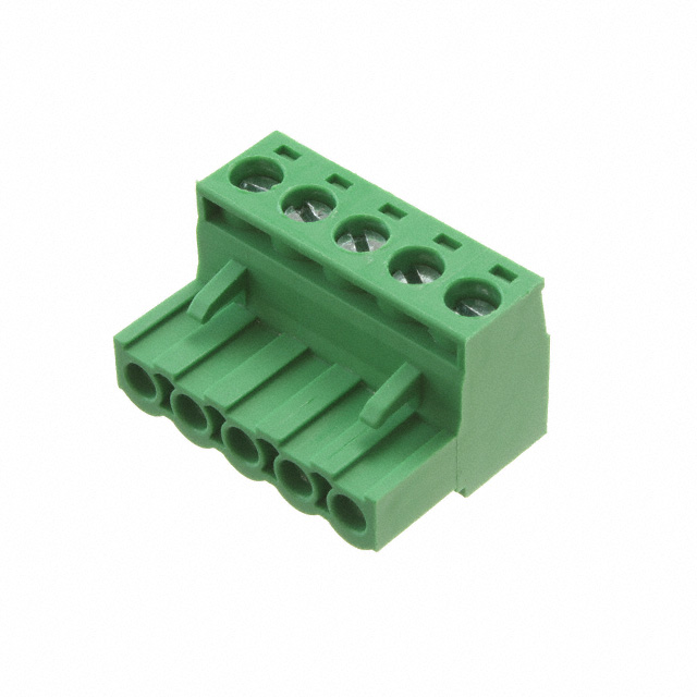 TERM BLOCK PLUG 5POS 5MM