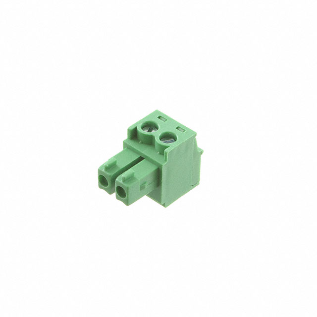 TERM BLOCK PLUG 2POS 3.81MM