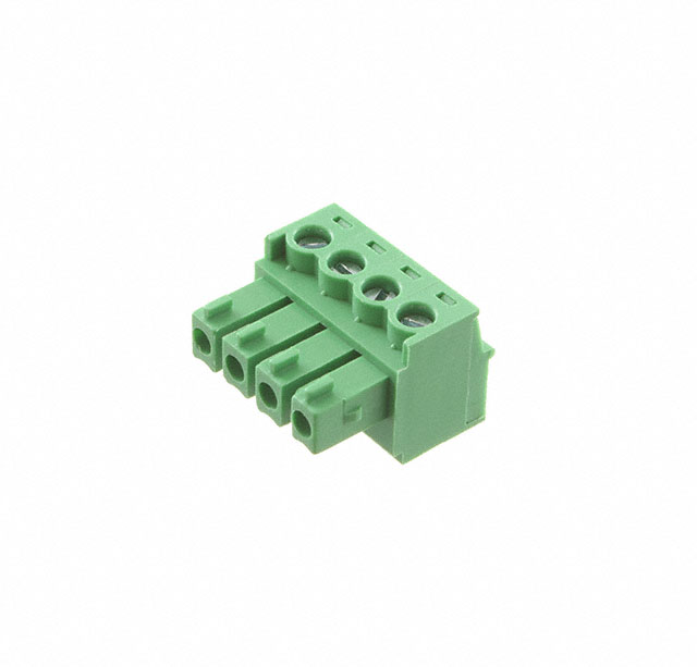 TERM BLOCK PLUG 4POS 3.81MM