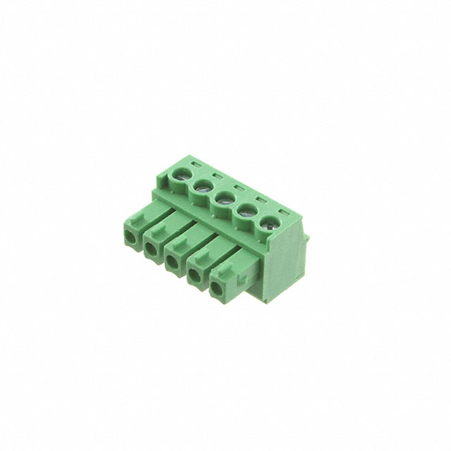 TERM BLOCK PLUG 5POS 3.81MM