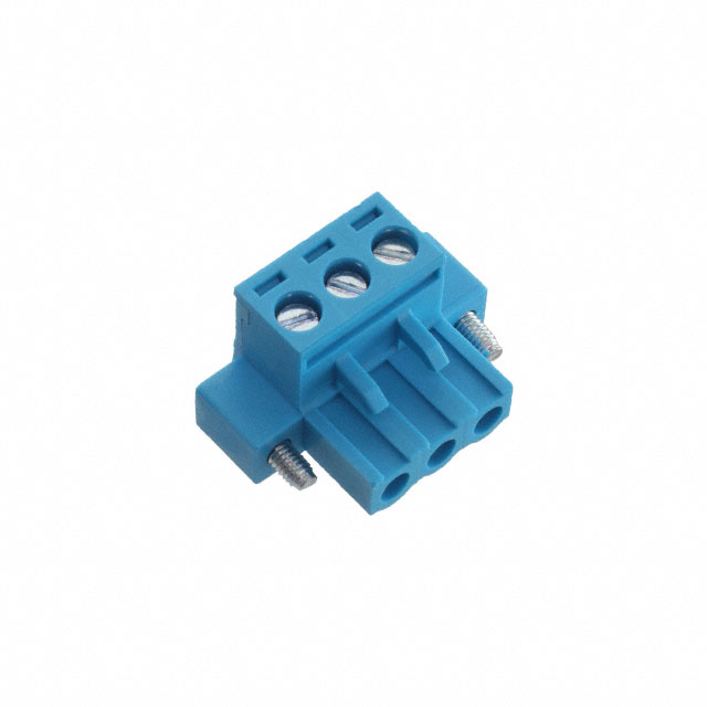 TERM BLOCK PLUG 3POS 5.08MM