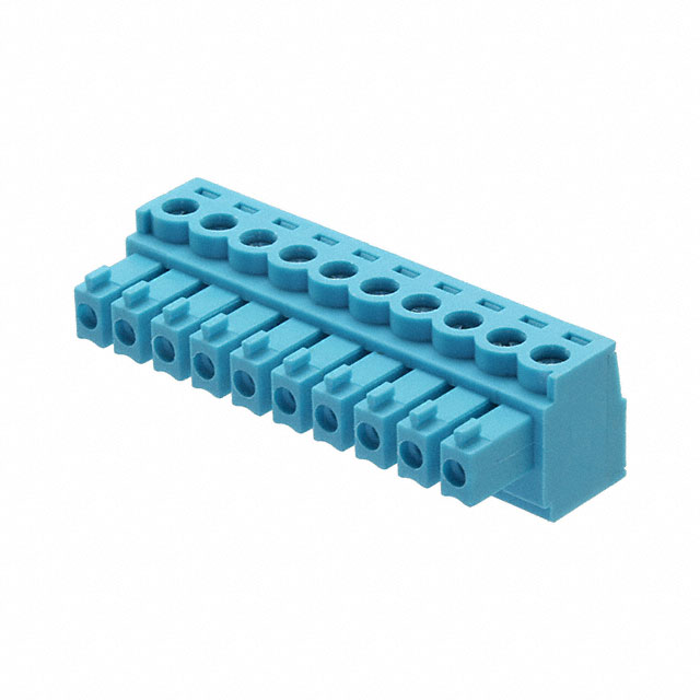 TERM BLOCK PLUG 10POS 3.81MM
