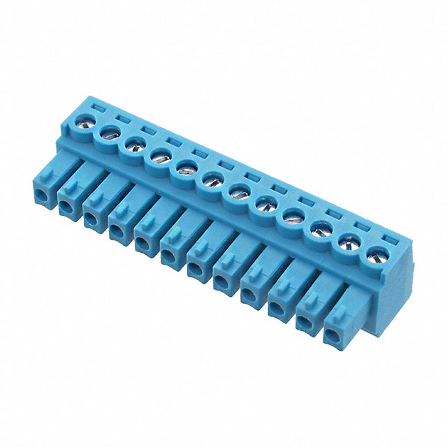 TERM BLOCK PLUG 12POS 3.81MM