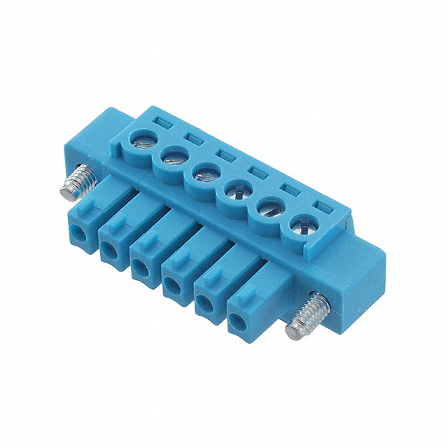TERM BLOCK PLUG 6POS 3.81MM