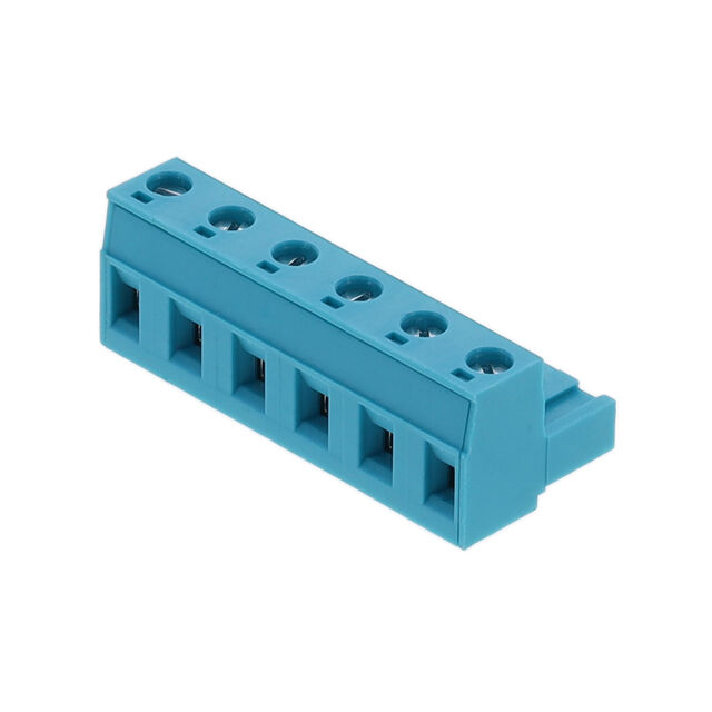 TERM BLOCK PLUG 6POS 7.62MM