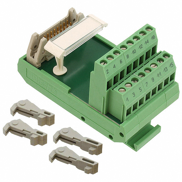 INTERFACE MOD HDR 16POS 12-24AWG