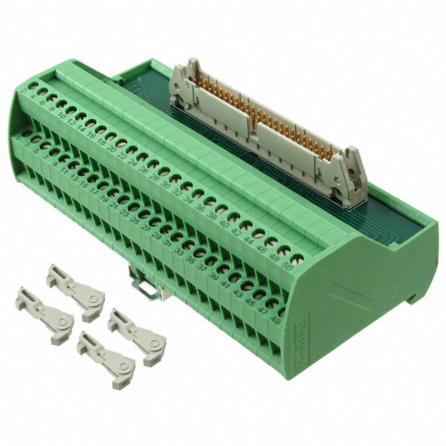 INTERFACE MOD HDR 50POS 12-24AWG