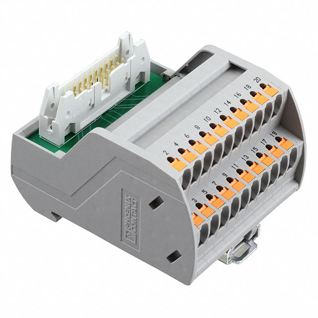 INTERFACE MOD HDR 20POS 14-26AWG