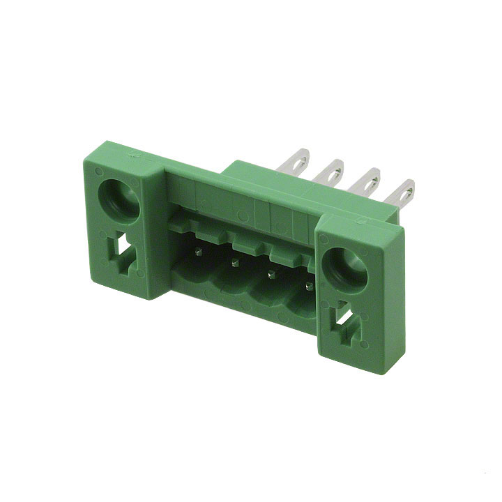 TERM BLK 4POS GREEN