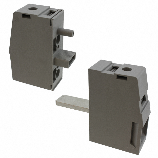 TERM BLK 1POS GRAY