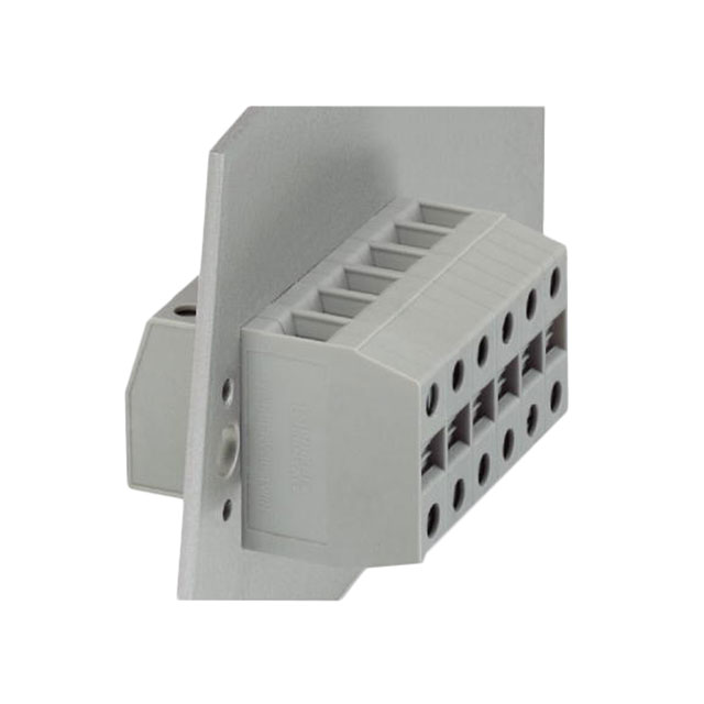 TERM BLK 1POS GRAY