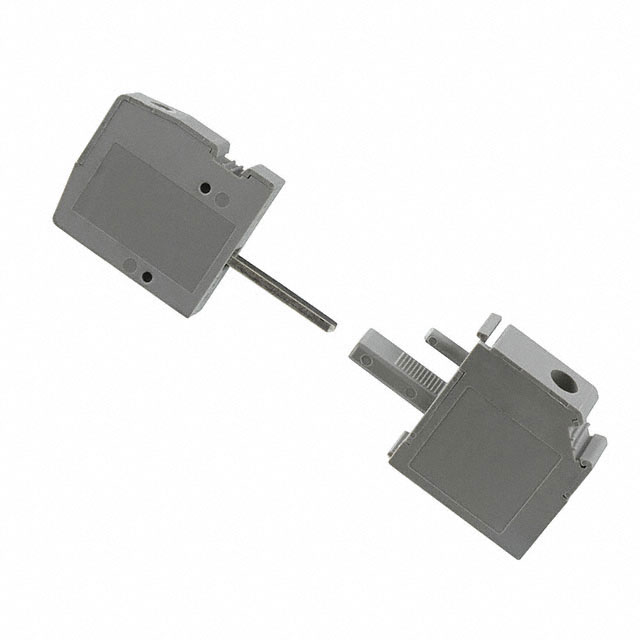 TERM BLK 1POS GRAY