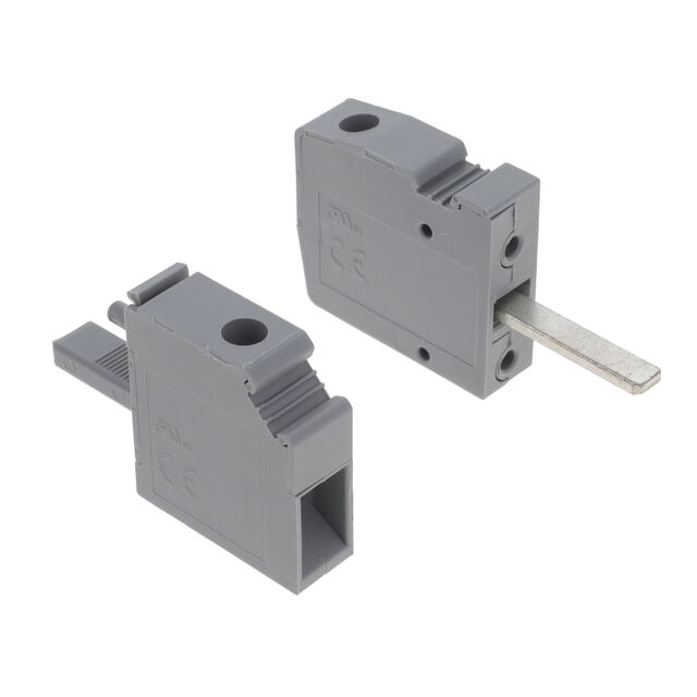 TERM BLK 1POS GRAY