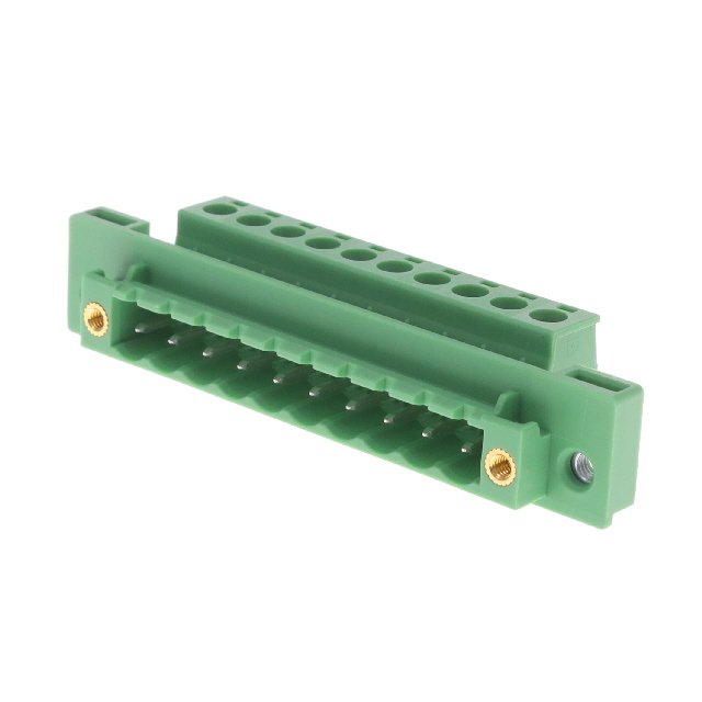 TERM BLK 10POS GREEN