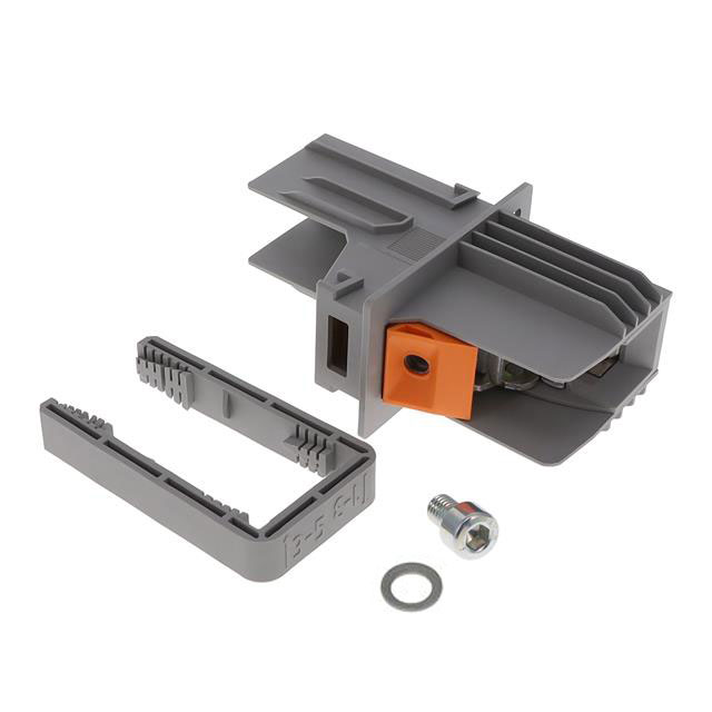 TERM BLK 1POS GRAY