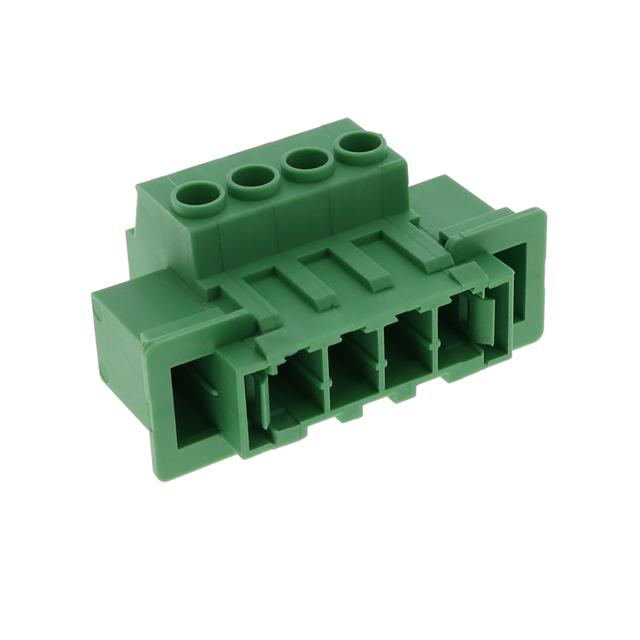 TERM BLK 4POS GREEN