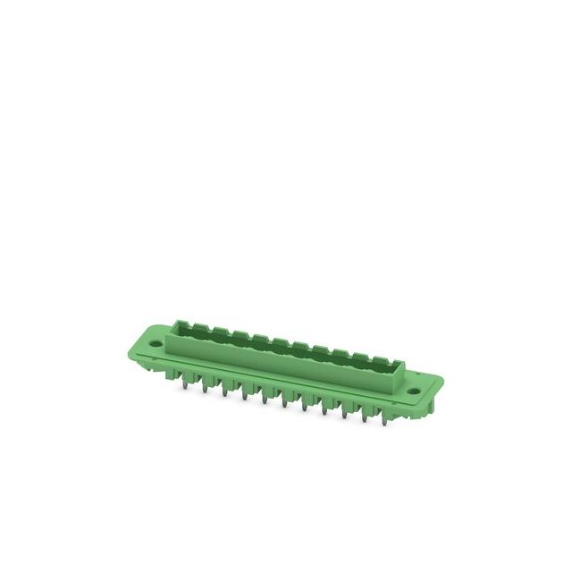TERM BLK 11POS GREEN